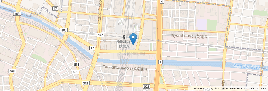 Mapa de ubicacion de スターバックス en Japón, Tokio, Chiyoda.