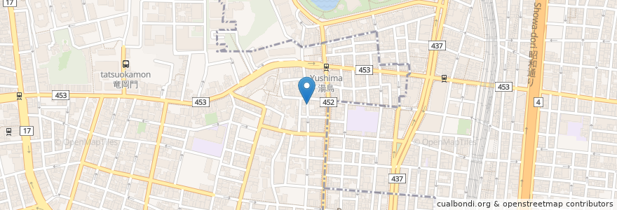 Mapa de ubicacion de 文京区自転車シェアリング en 일본, 도쿄도.