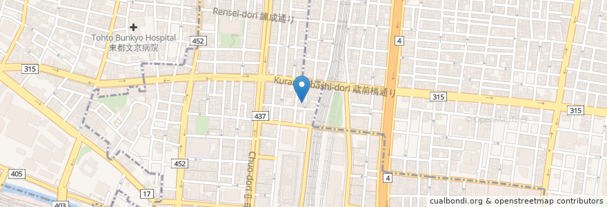 Mapa de ubicacion de プリモプリマ en 日本, 東京都.