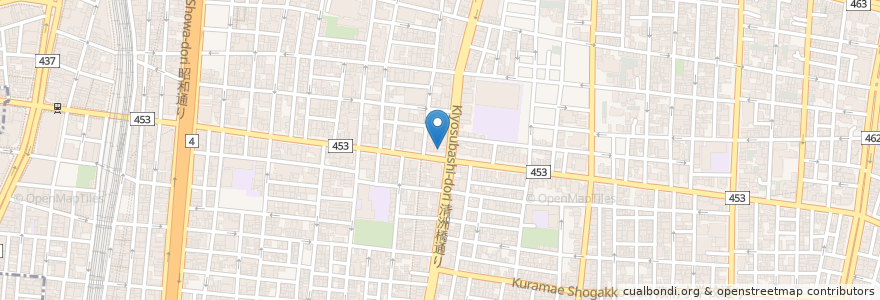 Mapa de ubicacion de Taro Dental Clinic en Japan, Tokyo, Taito.