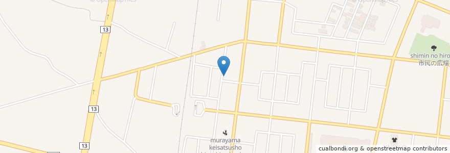 Mapa de ubicacion de 昭和ホルモン亭 さくらんぼ東根駅前店 en Giappone, Prefettura Di Yamagata, 東根市.