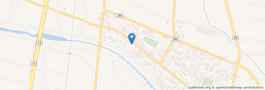 Mapa de ubicacion de 宮崎外科胃腸科クリニック en 日本, 山形県, 東根市.
