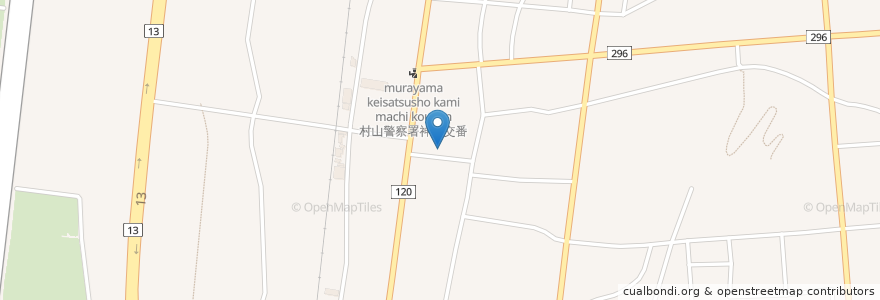 Mapa de ubicacion de 佐藤内科胃腸科医院 en Япония, Ямагата, 東根市.