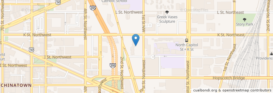 Mapa de ubicacion de Magic Gourd Restaurant- Chinese en Verenigde Staten, Washington D.C., Washington.