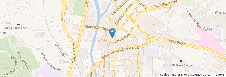 Mapa de ubicacion de Pit Stop Community Cafe en Malásia, Selangor, Kuala Lumpur.