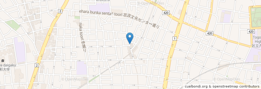 Mapa de ubicacion de 北海道イタリアン酒場 en ژاپن, 東京都, 品川区.