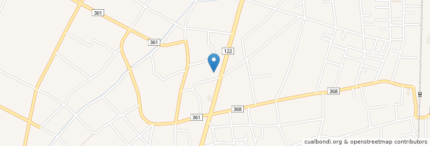 Mapa de ubicacion de やぶ久 en Jepun, 群馬県, 邑楽郡, 明和町.