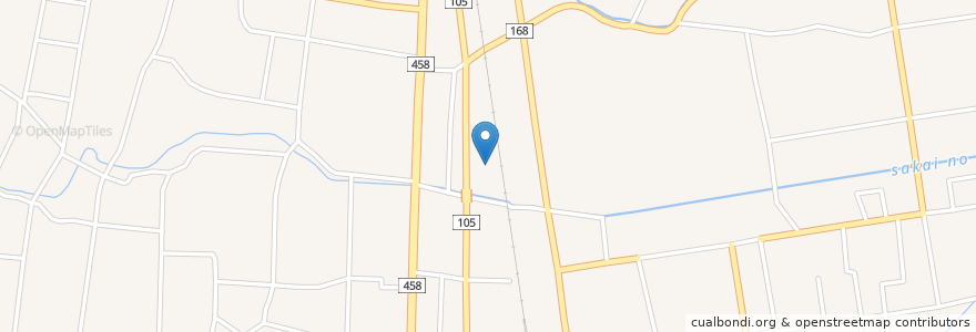 Mapa de ubicacion de やまのべ耳鼻咽喉科 en Japonya, 山形県, 東村山郡, 山辺町.