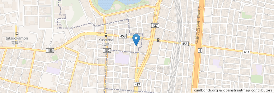 Mapa de ubicacion de 亜沙里 en Japan, 東京都, 台東区.