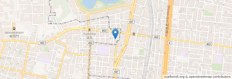 Mapa de ubicacion de Way way en 日本, 東京都, 台東区.