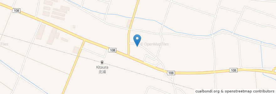 Mapa de ubicacion de 禾食や en ژاپن, 宮城県, 遠田郡, 美里町.