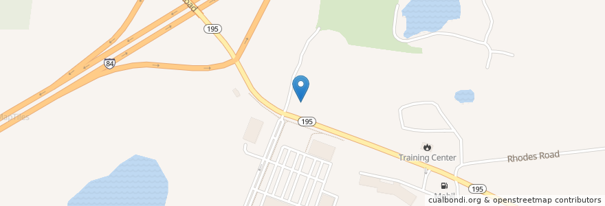 Mapa de ubicacion de The Savings Institute en الولايات المتّحدة الأمريكيّة, كونيتيكت, Tolland County, Tolland.