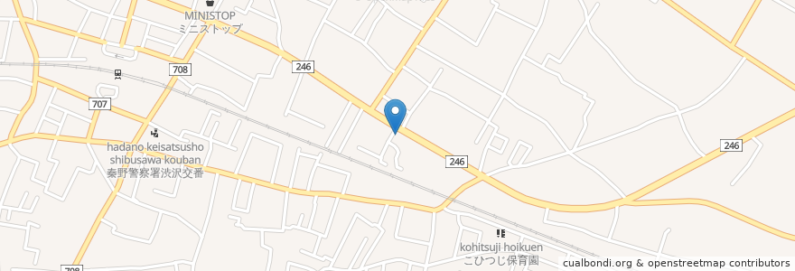Mapa de ubicacion de PetClinic AKI en 日本, 神奈川縣, 秦野市.