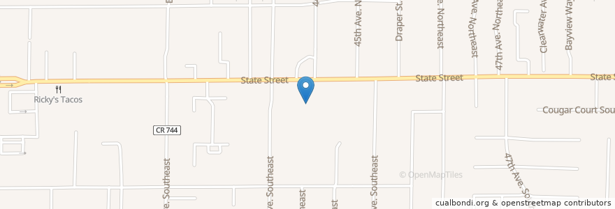 Mapa de ubicacion de Christ the Good Shepherd Lutheran Church en United States, Oregon, Marion County.