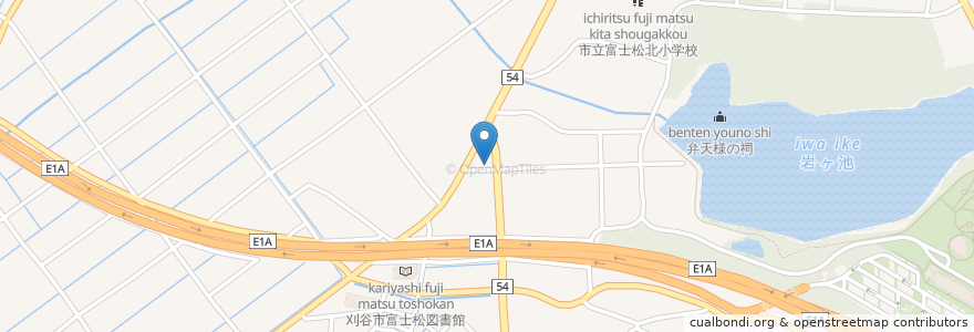Mapa de ubicacion de 未来亭刈谷店 en Japan, Aichi Prefecture, Kariya.