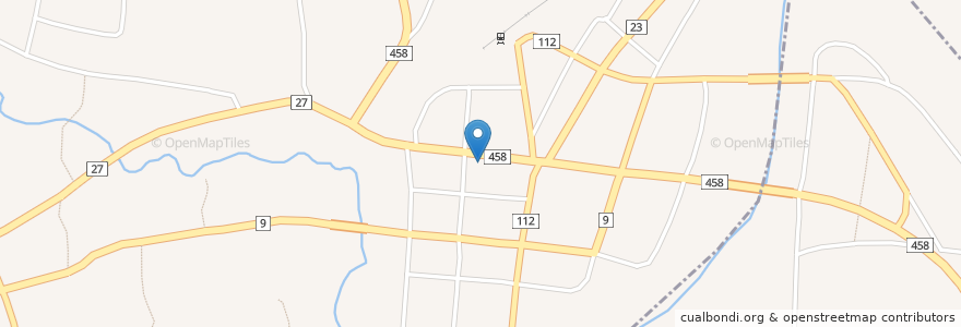Mapa de ubicacion de スナックイツキ en 일본, 야마가타현, 西村山郡, 大江町.