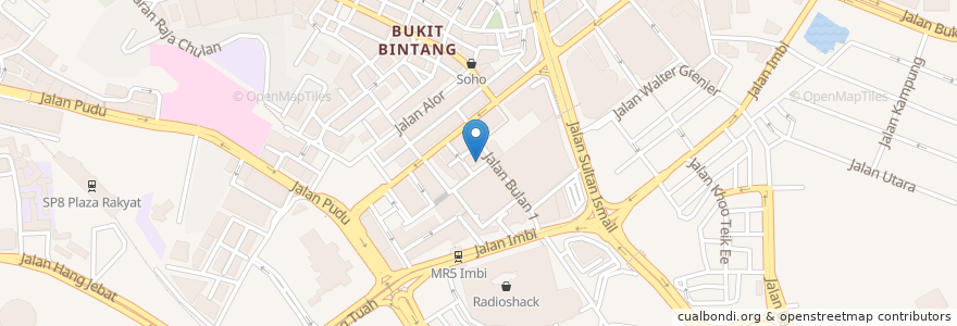 Mapa de ubicacion de Instant en Malesia, Selangor, Kuala Lumpur.
