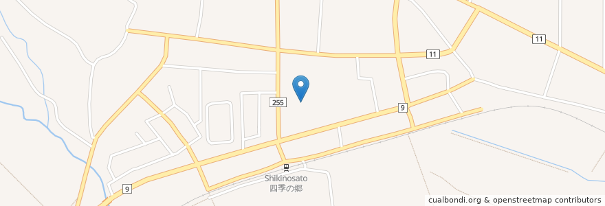 Mapa de ubicacion de 白鷹町文化交流センター あゆーむ en 일본, 야마가타현, 西置賜郡, 白鷹町.