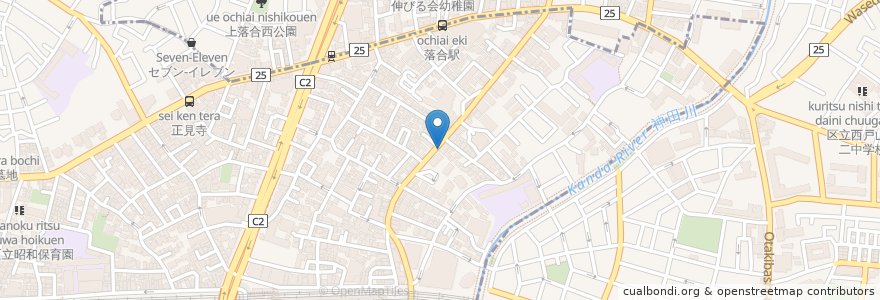 Mapa de ubicacion de Hasta Luego en Japan, 東京都, 中野区.