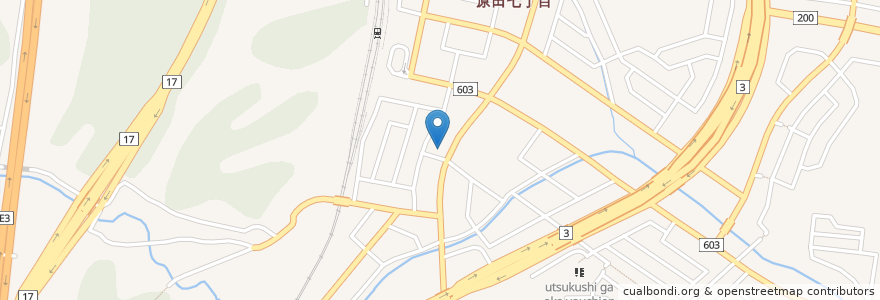 Mapa de ubicacion de ミスタードーナツ 筑紫野原田ショップ en Japón, Prefectura De Fukuoka, 筑紫野市.