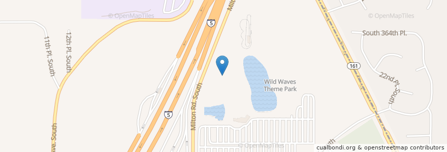 Mapa de ubicacion de Sharkey's Bar en Amerika Syarikat, Washington, King County, Federal Way.