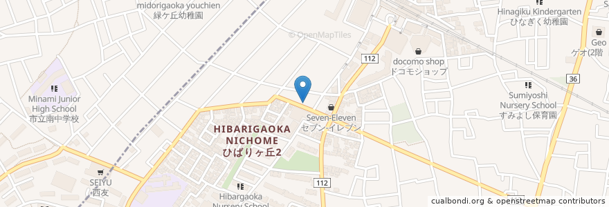 Mapa de ubicacion de みつぼし en 日本, 東京都.