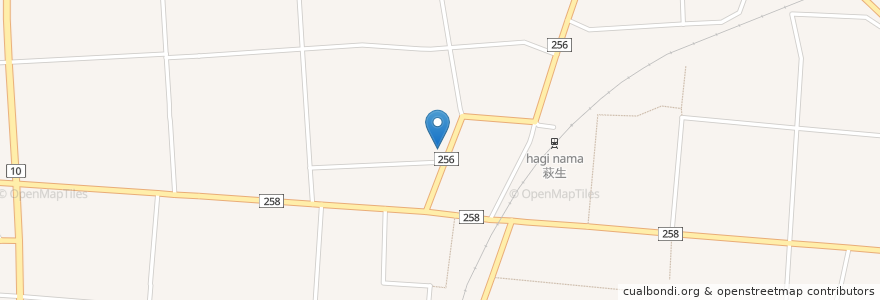 Mapa de ubicacion de さかい食堂 en Japonya, 山形県, 西置賜郡, 飯豊町.