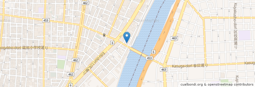 Mapa de ubicacion de McLean en Japan, Tokyo, Taito.