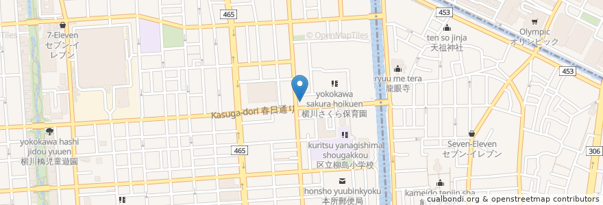 Mapa de ubicacion de スマイル en Japonya, 東京都, 墨田区.