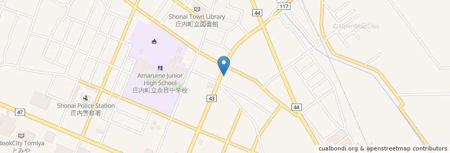 Mapa de ubicacion de 依田善 en Япония, Ямагата, 東田川郡, 庄内町.