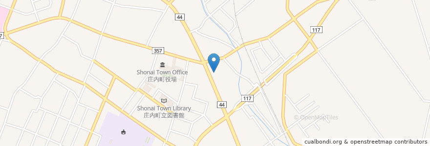 Mapa de ubicacion de 斉藤整形外科医院 en 日本, 山形県, 東田川郡, 庄内町.