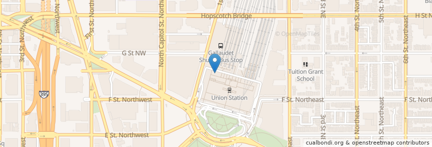 Mapa de ubicacion de Sbarro en Vereinigte Staaten Von Amerika, Washington, D.C., Washington.