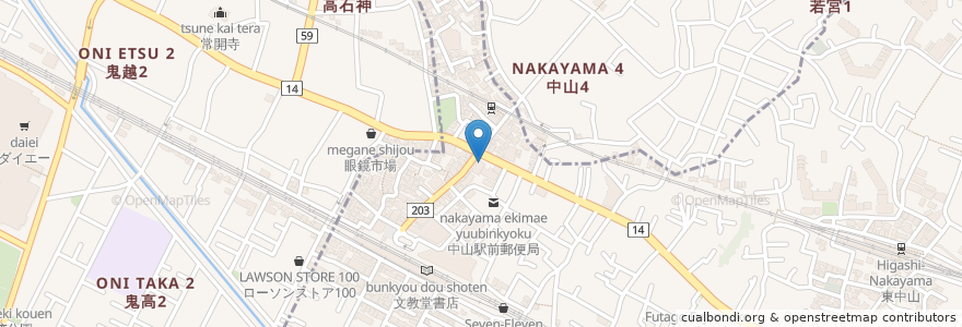Mapa de ubicacion de いぶき歯科 en Japón, Prefectura De Chiba, 市川市.