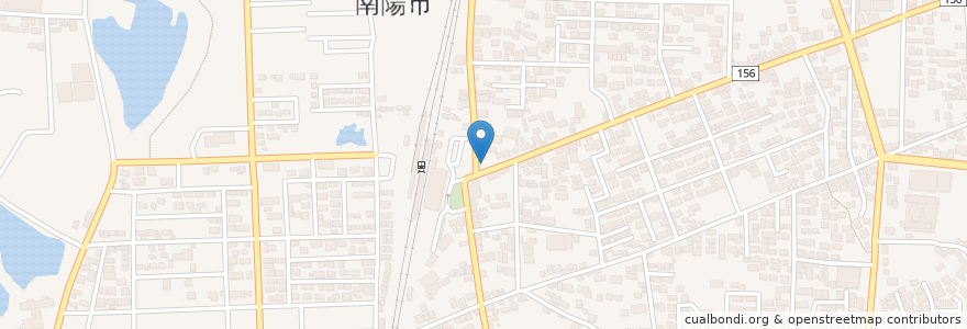 Mapa de ubicacion de ニッポンレンタカー 赤川駅前営業所 en 日本, 山形県, 南陽市.