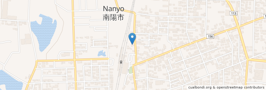 Mapa de ubicacion de 倉寿し en 日本, 山形県, 南陽市.