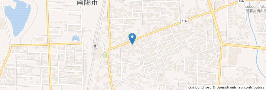 Mapa de ubicacion de 小川医院 en Giappone, Prefettura Di Yamagata, 南陽市.