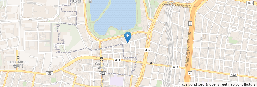 Mapa de ubicacion de 鬼太郎寿し en 일본, 도쿄도, 다이토구.