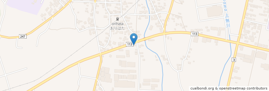 Mapa de ubicacion de 花ぐるまラーメン en Jepun, 山形県, 南陽市.