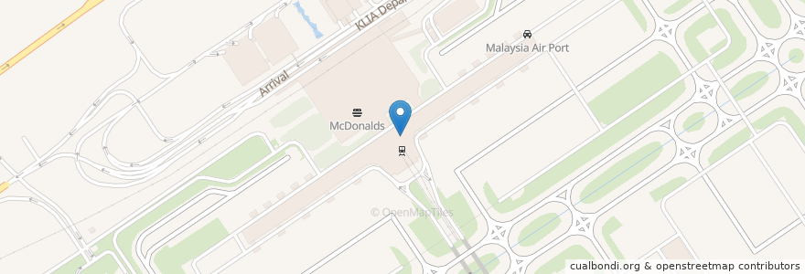 Mapa de ubicacion de Starbucks en مالزی, سلانگور, Sepang.