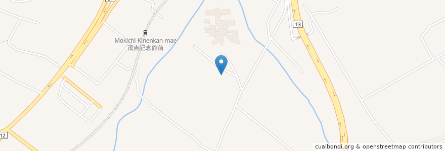 Mapa de ubicacion de アイン薬局 上山店 en Japan, Yamagata Prefecture, Kaminoyama.