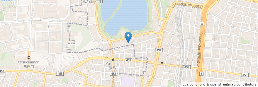 Mapa de ubicacion de AKANE IRO en Giappone, Tokyo, 台東区.