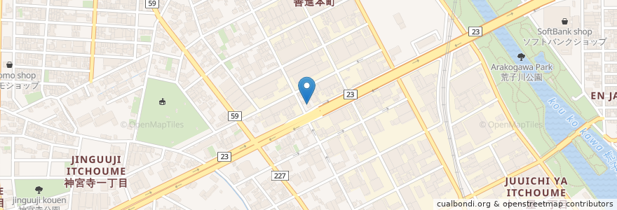 Mapa de ubicacion de ENEOS en Japón, Prefectura De Aichi, Nagoya, 港区.