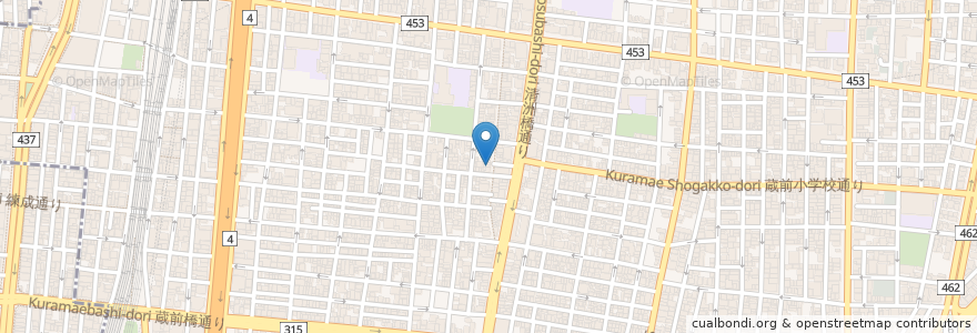 Mapa de ubicacion de Kotarou en Japan, Tokyo, Taito.