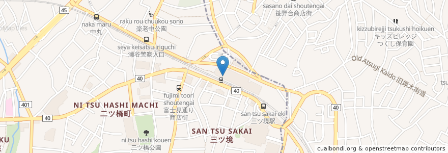 Mapa de ubicacion de ミスタードーナツ en ژاپن, 神奈川県, 横浜市.