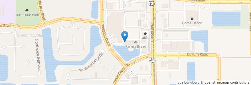 Mapa de ubicacion de Your Pie en Estados Unidos De América, Florida, Broward County, Coral Springs.