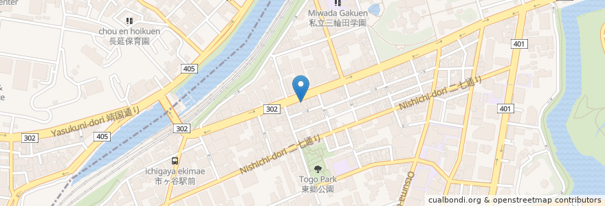 Mapa de ubicacion de いけだ薬局 en Япония, Токио, Тиёда.