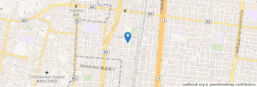 Mapa de ubicacion de 村役場 en Japan, 東京都, 台東区.