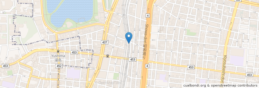 Mapa de ubicacion de たきおか en 일본, 도쿄도, 다이토구.