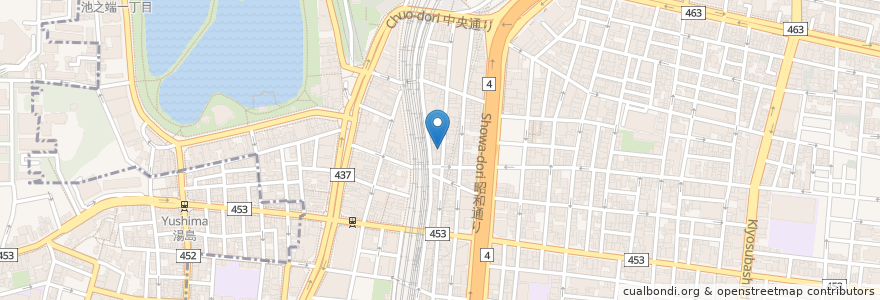 Mapa de ubicacion de 居酒屋あいちゃん en 일본, 도쿄도, 다이토구.