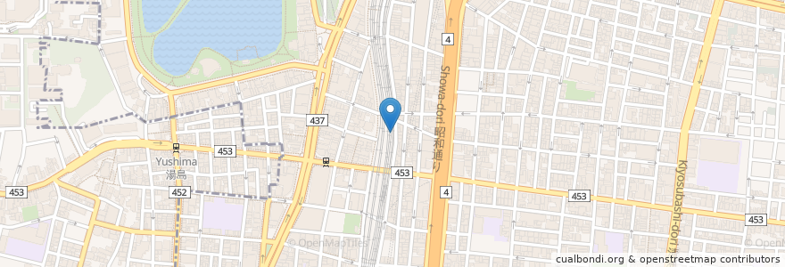 Mapa de ubicacion de 蔵どり en 日本, 東京都, 台東区.